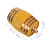 OKUMEYR Retro Wine Bottle Dispenser Wine Barrel Keg Bar Storage Useful Bottle Holder view 2