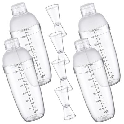 LABRIMP 1set Cocktail Shaker Measuring Scale Professional Bartender Kit for Mixing Drinks Bars and Parties and Practical Design