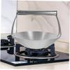 BRIGHTFUFU Stainless Steel Wok Pan with Hanging Bar Versatile Induction Cooking Pot for Stir-frying Boiling and Steaming Dishwasher and Oven Safe for Home and Camping Use view 4