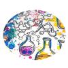 Chemistry Print Printed Christmas Tree Skirt 30 inch, Thickened Xmas Tree Decorations Skirts for Christmas Holiday Party Decor view 3