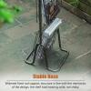 SGeneE Floor Magazine Rack, Shooting Base/Farmhouse Information Brochure Storage Rack, American Country 5-Pocket Book Storage Rack view 4