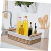 ABOOFAN 2pcs Handwoven Paper Rope Storage Baskets with Lining Sundries Organizer for Toys Snacks and More Bins for Housewarming Gifts view 2