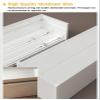 Innovz Wall/Ceiling Curtain Track with Curtain Pelmet, Heavy Duty Curtain Double Rails and Box, Metal Curtain Valance for Bedroom Living Room, Custom Size(Wall Mount,4.3m/14.1ft) view 4