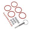 Pot Gasket, Silicone Gasket Gasket Seal Set Coffee Machine Gasket Coffee Machine Accessories for Stovetop Coffee Makers view 3