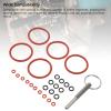 Pot Gasket, Silicone Gasket Gasket Seal Set Coffee Machine Gasket Coffee Machine Accessories for Stovetop Coffee Makers view 4