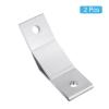 KGDJBGSE Closet Rod BracketCloset Pole Socket, Closet Wardrobe Rod Flange,25mm/1inch Dia, Socket Bracket Support Holder for Pipe 4Pcs. view 3