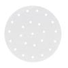 100PCS Non Stick Oil Absorbing Paper, Round Baking Paper Silicone Oil Paper, Barbecue Paper Round Fryer Liner, for Barbecue, Baking Snacks, Cooking and Oven (18cm) view 4