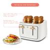 Beautiful 4-Slices Toaster with Touch-Activated Display, Soft Matte Finish, Extra-Wide Self-Adjusting Slots, 7 Browning Settings, 1800-Watt Power, Removable Crumb Tray, Cord Wrap (White Icing) view 4