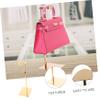 Cabilock Adjustable Handbag Display Stand Bag Rack Purse Hangers Belt Tie Hangers for Retail Closet Storage view 2