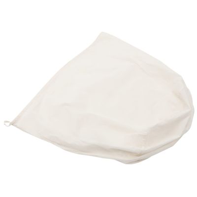GRIRIW Large Drawstring Cotton Brew Bag Versatile Wine Filter Bag for Nut Milk Soybean Milk and Kitchen Use Efficient Mesh Strainer for Juices and Soups Reusable and