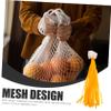 OKUMEYR 100pcs Mesh Vegetable Bags for Fruit Storage Reusable Grocery Net Pouches view 3
