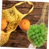 OKUMEYR 100pcs Mesh Vegetable Bags for Fruit Storage Reusable Grocery Net Pouches view 4