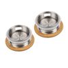 AUTSUPPL 2pcs Water Kettle Cover Heat-resistant Water Pitcher Lid Filter Design High Borosilicate Glass and Stainless Steel for Easy Brewing and Serving view 1