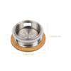 AUTSUPPL 2pcs Water Kettle Cover Heat-resistant Water Pitcher Lid Filter Design High Borosilicate Glass and Stainless Steel for Easy Brewing and Serving view 2