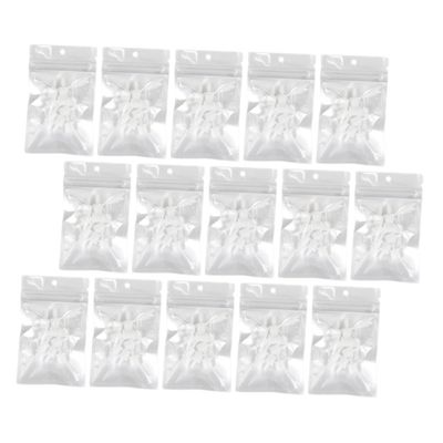 100Pcs Eyelash Glue Bottle Nozzles, Anti-Blocking Replacement Caps
