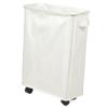 Cabilock Slim Laundry Hamper with Wheels Narrow Storage Basket for Clothes Boys and Girls Toys Blankets Portable Design for Home and Outdoor Use view 1