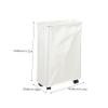 Cabilock Slim Laundry Hamper with Wheels Narrow Storage Basket for Clothes Boys and Girls Toys Blankets Portable Design for Home and Outdoor Use view 2