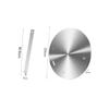 PRETYZOOM 1pc Heat Conductive Plate for Induction Cooker Thawing Plate Easy Cleaning Gas Stove Protector view 2