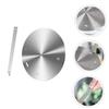 PRETYZOOM 1pc Heat Conductive Plate for Induction Cooker Thawing Plate Easy Cleaning Gas Stove Protector view 3