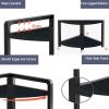 UNYQBFKM Kitchen Corner Shelf Rack, Free Standing Pot Rack Kitchen Shelf Organiser Multifunctional Spice Racks for Home and Kitchen Storage,40 * 40 * 138cm view 4