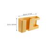 HOLIDYOYO 4pcs Wall Mount Phone Storage Rack Cord Box Wall Mount Charging Station Container view 2