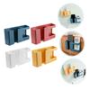 HOLIDYOYO 4pcs Wall Mount Phone Storage Rack Cord Box Wall Mount Charging Station Container view 3