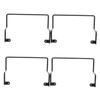 Cabilock 4pcs Mattress Retainer Bar Anti-Slip Gripper for Bed Frame Sturdy Mattress Stabilizers to Prevent Sliding Easy Assembly for Twin Full Beds view 1