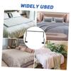 Cabilock 4pcs Mattress Retainer Bar Anti-Slip Gripper for Bed Frame Sturdy Mattress Stabilizers to Prevent Sliding Easy Assembly for Twin Full Beds view 2
