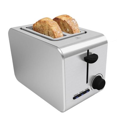 2 Slice Toaster with Extra-Wide Slots, Bagel Setting, Toast Boost, Removable Slide-Out Crumb Tray, Auto-Shutoff & Cancel Button, Defrost Function, Stainless Steel, for Toast Bread, Bagel & Waffle