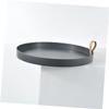 CAXUSD Makeup Organizers Storage Dresser Organizing Tray Pu Leather Handle Tray for Desktop view 3