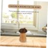 VINTORKY Wooden Toothpick Holder Cute Mushroom Design for Home Decor Stable and Unique Toothpick Dispenser for Dining Tables and Kitchen Counters view 4