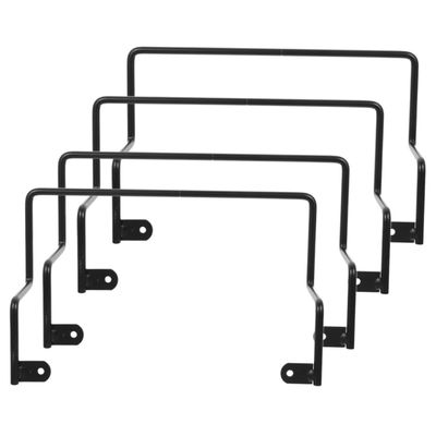 HONMEET 4pcs Bed Mattress Stopper Bed Holder Mattress Slide Stoppers Iron Fasteners