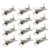 GOOHOCHY 100pcs Clips for Christmas Tree Wreath Decoration Easy to Use Xmas Clips and Garden Adornment Supplies for Holiday Home Decor view 1