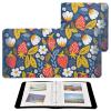 Flowers Daisy Strawberry Photo Album Bookshelf Photo Albums Premium Leather Cover Portable 20 Detachable Sheet 3-Ring Binder for Christmas Anniversary view 1