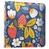 Flowers Daisy Strawberry Photo Album Bookshelf Photo Albums Premium Leather Cover Portable 20 Detachable Sheet 3-Ring Binder for Christmas Anniversary view 2