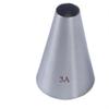 HGRVUTCFI Baking Supplies Round Mouth Pastry Stainless Steel Cupcake Tool for Confectionery Decoration Icing Piping Nozzle Tips Cake Decorating Tips Set(3A) view 1
