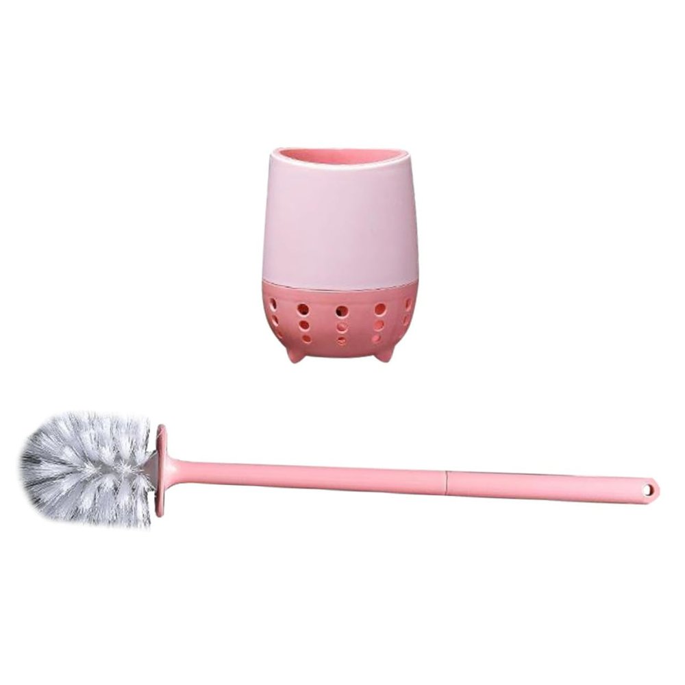 GOOHOCHY Toilet Brush Brush Holder Bathroom Accessories Bathroom Cleaning Bowl Cleaners