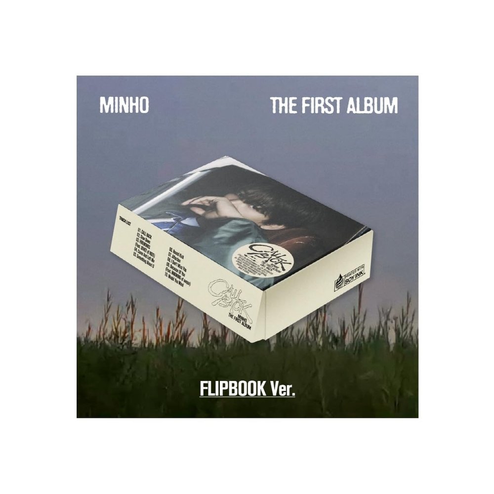 MINHO Call Back 1st Full Album (Flipbook ver.)