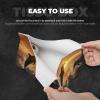 Leather Tissue Box Cover Rectangle Long Tissue Box Holder Car Tissue Holder Modern Decorative Dolphins Jumping Out of The Water at Sunset Tissue Holder for Bathroom Bedroom Office Decor view 3