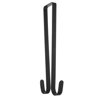 Anneome Xmas Wreath Hanger Double-Sided Over The Door Hook for Holiday Decorations Sturdy Garland Holder for Front Door for Wreaths and Seasonal Decor