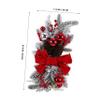 CHILDWEET Christmas Wreath Glowing Holiday Decoration for Staircase Living Room Office Random Style Battery Not Included for Family Gatherings Festive Celebrations view 2