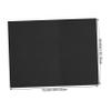2pcs Non-Slip Fabric Mattress Non Slip Rug Pads Carpet Aquarium Leveling Mat Door Mat Rug Hardwood Floors Grip Pad No Slip Rug Pad Non Slip Tablecloth Underlay Anti Slip Pad Black STOBOK view 2