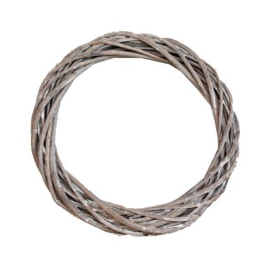 JStnana 16 Inch Grapevine Wreath Frame, Rattan Branch Wreath Frame Plaim Wreath for DIY Wreath Decorating Christmas Front Door Wreath Making Supplies for Craft Decor Home Wall Door Hanging Decor