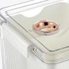 4 Divider Refrigerator Storage Box With Lid Multipurpose Organization Holder For Kitchen Meat Onion Garlic view 3