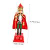 Levemolo Countdown Calendar Nutcracker Soldier Figure Xmas Decor for Home Office Holiday Celebrations Unique Nutcracker Ornament for Festive Cheer view 2