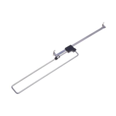 LALADEFIEE Wardrobe Rail Retractable Clothes Hanger Non-slip Coat Racks Closet Rod for Storage