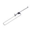 LALADEFIEE Wardrobe Rail Retractable Clothes Hanger Non-slip Coat Racks Closet Rod for Storage view 1