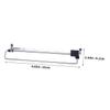 LALADEFIEE Wardrobe Rail Retractable Clothes Hanger Non-slip Coat Racks Closet Rod for Storage view 4