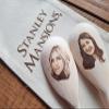 Face on Spoon Engraved Photo on Wooden Spoon Your Name on Spoon Your Text Here Baking Baker Gift Birthday Christmas Housewarming Gift (1 Spoon + Bag) view 3