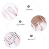 LALADEFIEE 5pcs Boy Girl Baking Tool Set Food-grade Silicone Scrapers Spatulas Whisk Clips for Cake and Bread Making Safe Multi-functional Kitchen Utensils for Boy Girl view 3